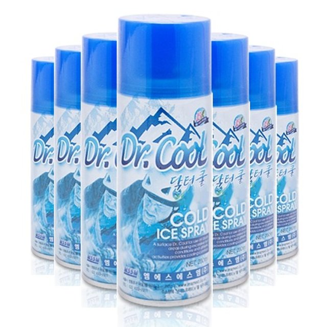 닥터쿨 아이스 스프레이 200ml x 10통 냉각스프레이 냉찜질