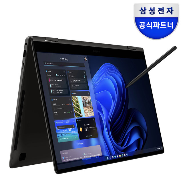 [i7 업글출고] 갤럭시북3 360 NT750QFT-A51AS 사무용 업무용 멀티미디어 대학생 인강용 S펜 터치 태블릿 노트북
