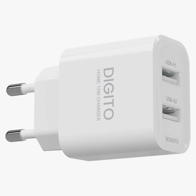 가정용 12W USB 듀얼 분리형 2포트 고속 충전기