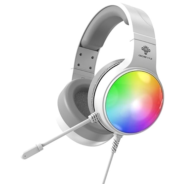 GDEVIL G535 AURORA 가상 7.1채널 RGB 헤드셋(화이트)