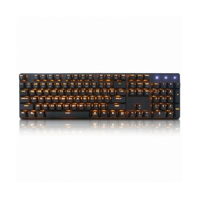 COX CK420 교체축 레인보우 LED 게이밍 기계식 키보드 (블랙, 갈축)