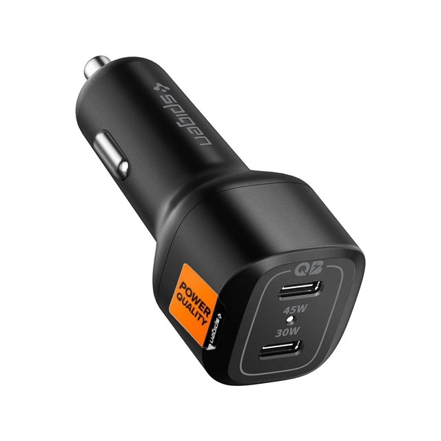 USB PD 75W C타입 PPS 듀얼 차량용 초고속 충전기 PC2200(갤럭시 Z플립4 호환)