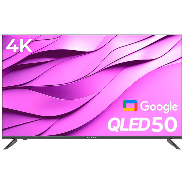 유맥스 무결점보증 QLED 120Hz AI50G 127cm(50인치) 구글5.0 UHD 4K 스마트 TV - 중소기업 벽걸이겸용