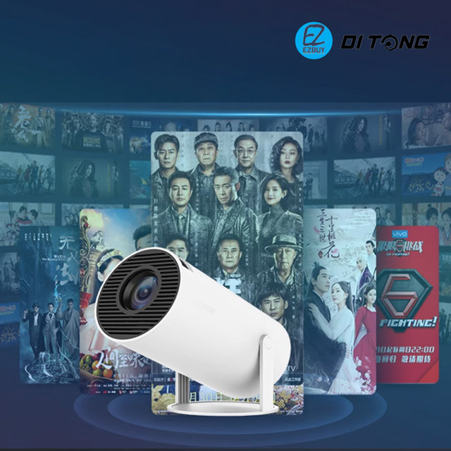 [해외직구] HY300 미니 빔프로젝터 LED 휴대용 홈시네마