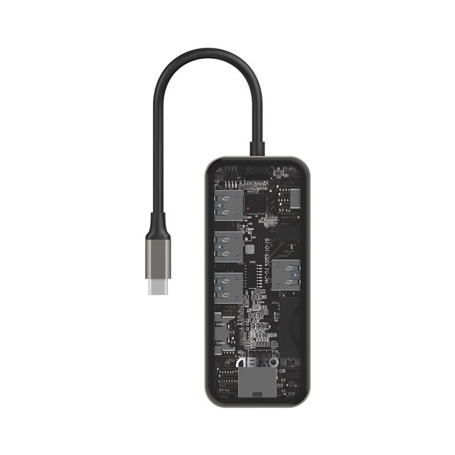 AMH USB C타입 강화유리 10in1 USB-C 멀티허브