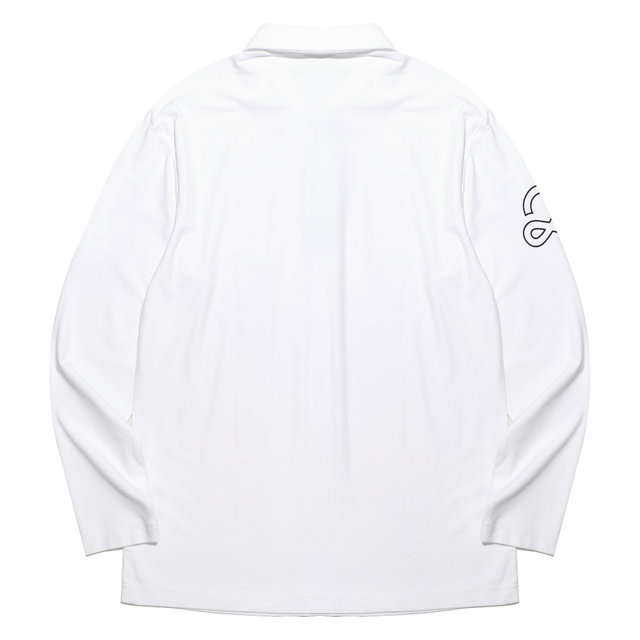 플라켓 포인트 카라 남성 티셔츠 [WHITE]