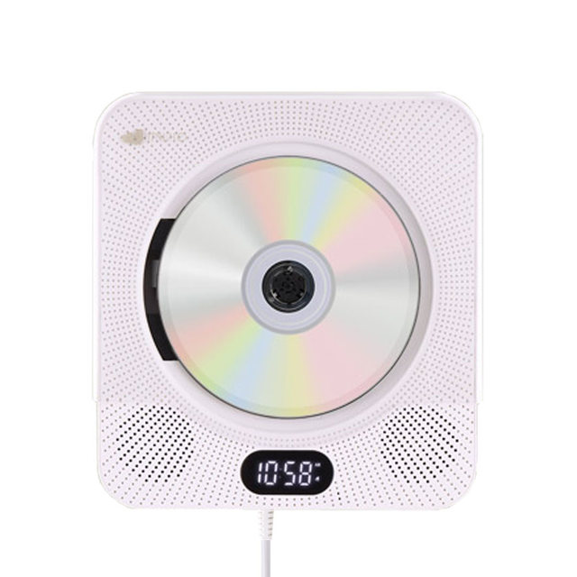 벽걸이 CD MP3 플레이어 블루투스 라디오 시계 알람 CD리핑 BT아웃 WM-02CD 