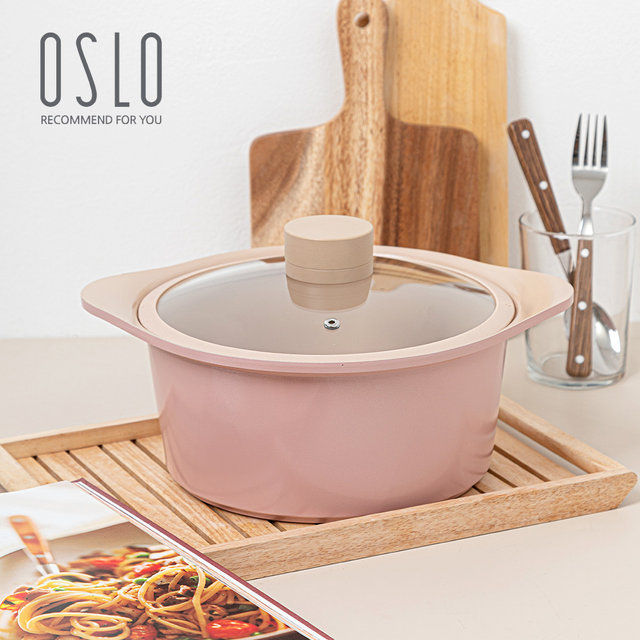 인덕션겸용 양수냄비 24cm 찌개 국 세라믹 코팅냄비