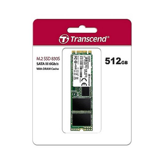 트랜센드 MTS830S M.2 SATA TLC/SLC캐싱 (512GB) (정품) 파인인포