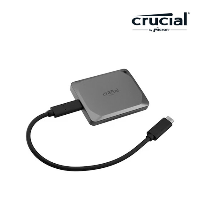 -공식- 마이크론 크루셜 X9 Pro Portable SSD 대원씨티에스 4TB