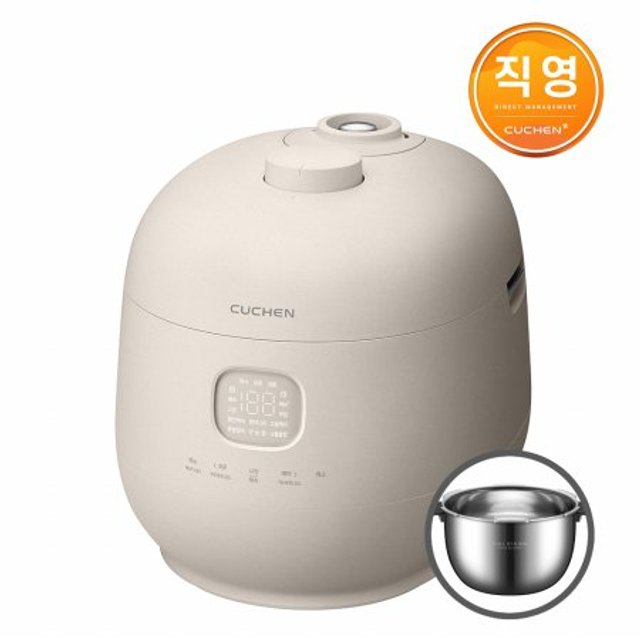 쿠첸 brain 풀스텐 듀얼프레셔 6인용 CRH-TWS0611E (베이지)/ 10인용 CRH-TWS1011E (베이지)