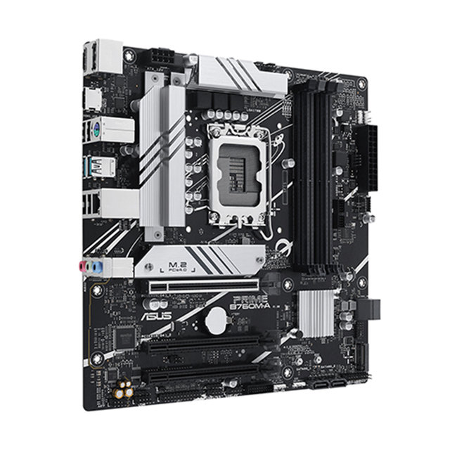 ASUS PRIME B760M-A STCOM 메인보드 인텔 13세대 랩터레이크 12세대 엘더레이크 CPU추천
