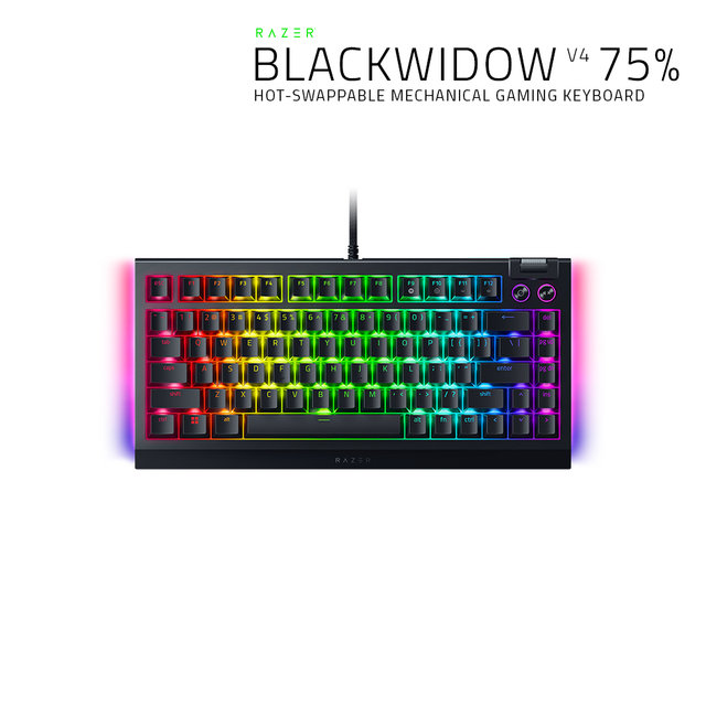 레이저코리아 블랙위도우 V4 75% 한글 BlackWidow V4 75% KR 유선 키보드