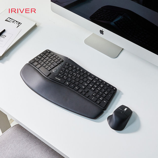 아이리버 Wrist Ergonomics 충전식 멀티페어링 인체공학 무선 세트