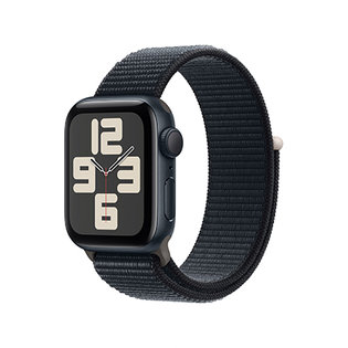 애플워치 SE 40mm, GPS (미드나이트 알루미늄, 미드나이트 스포츠루프) - [MRE03KH/A]