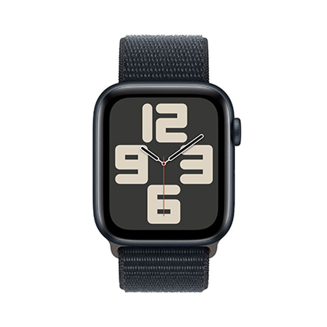 애플워치 SE2 44mm, GPS (미드나이트 알루미늄, 미드나이트 스포츠루프) - [MREA3KH/A]
