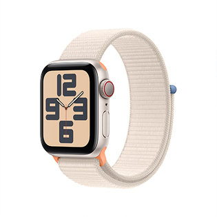 애플워치 SE2 40mm, GPS + Cellular (스타라이트 알루미늄, 스타라이트 스포츠루프) - [MRG43KH/A]