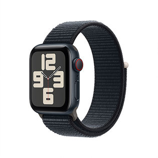애플워치 SE 40mm, GPS + Cellular (미드나이트 알루미늄, 미드나이트 스포츠루프) - [MRGE3KH/A]