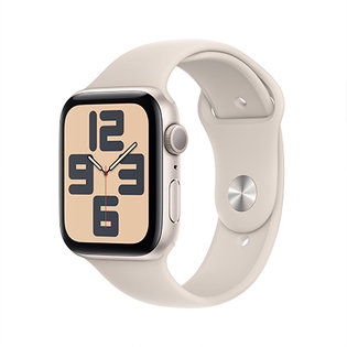 애플워치 SE2 44mm, GPS + Cellular (스타라이트 알루미늄, 스타라이트 스포츠밴드, M/L) - [MRGX3KH/A]