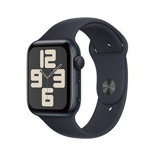애플워치 SE2 44mm, GPS + Cellular (미드나이트 알루미늄, 미드나이트 스포츠밴드, S/M) - [MRH53KH/A]