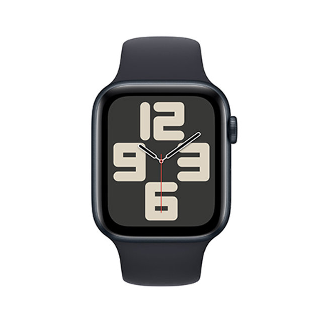 애플워치 SE2 44mm, GPS + Cellular (미드나이트 알루미늄, 미드나이트 스포츠밴드, M/L) - [MRH83KH/A]