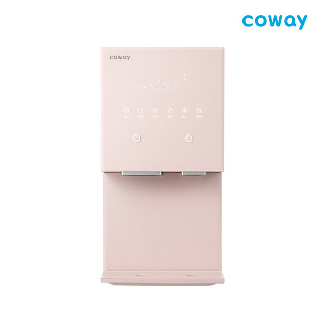 코웨이 아이콘 얼음 정수기 CPI-7400N 아이스 핑크 3년 케어십