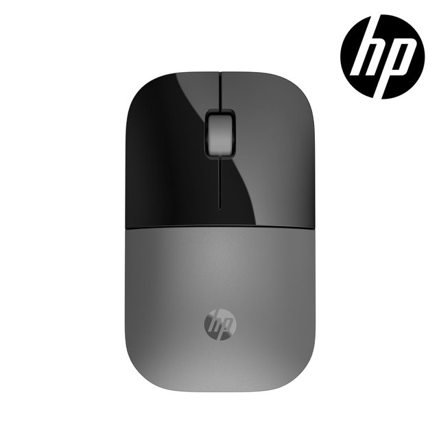 HP Z3700 무선 블루투스 마우스 758A9AA 블랙 실버 초경량 저소음 맥북 노트북