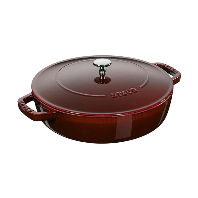 [해외직구][Staub] 스타우브 시스테라 전골냄비 28cm, 석류레드