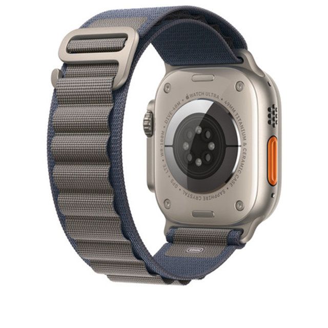 애플워치 알파인 루프 49mm (블루, M)