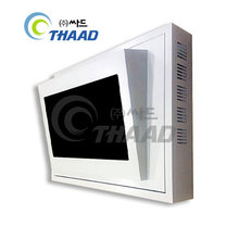 싸드 CCTV 4채널 녹화기 수납가능 22인치 경사형 함체 TD-R220