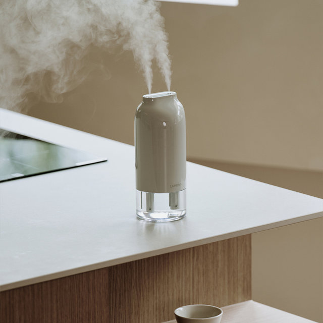 루메나 듀얼 무선 가습기 새틴 베이지 H3X-BG