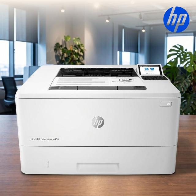 HP M406dn 흑백레이저프린터 토너포함 양면인쇄 유선네트워크