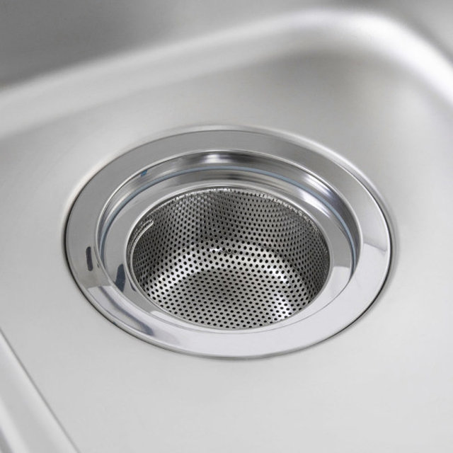스텐 싱크대 배수구망+커버 세트 음식물거름망 씽크대거름망