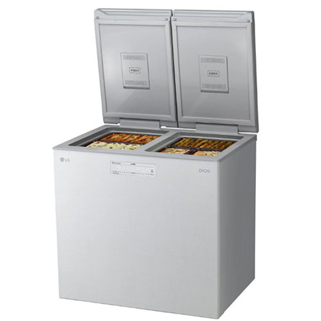 디오스 뚜껑형 김치냉장고 K223LW121 (217L, 린넨 화이트, 1등급)
