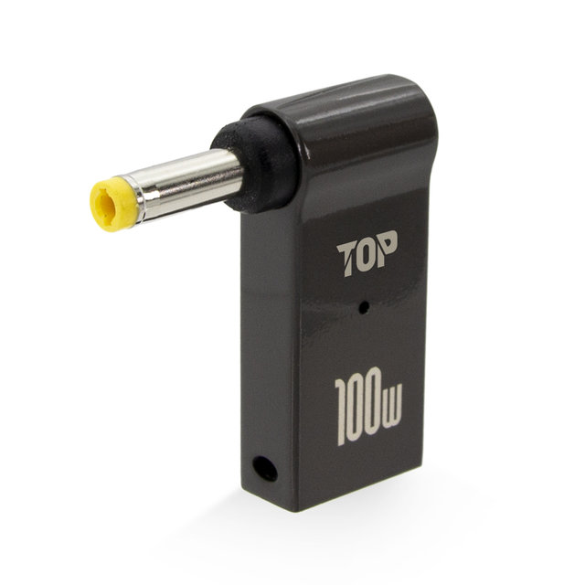 에이치디탑 C타입 DC 변환 100W 노트북 충전 젠더 4.0x1.7 HT-CL028