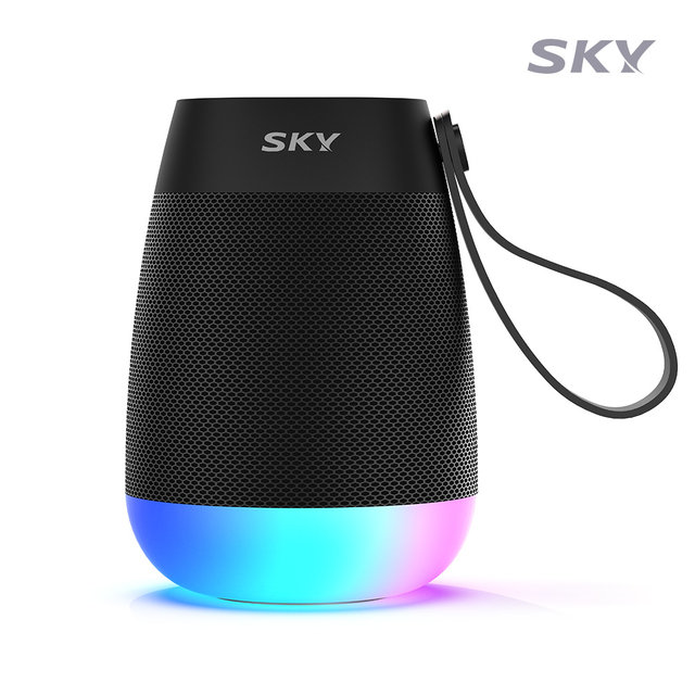 스카이 붐 N1 LED 미니 블루투스5.3 무선 스피커 캠핑용 휴대용