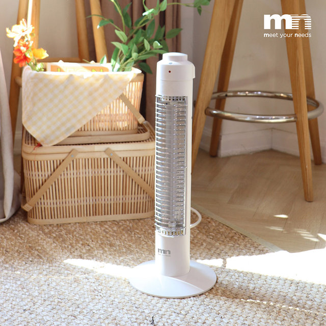 엠엔 300W 저전력 전기히터 원룸 미니난로 캠핑용 전기난로 사무실 발난로