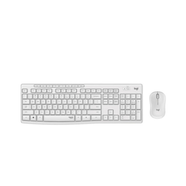 [정품]무선 사무용 무소음 SILENT 키보드&마우스 콤보 MK295[화이트]