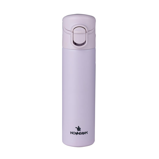 홈애니 미니 원터치 보온보냉병 180ml - 파스텔퍼플