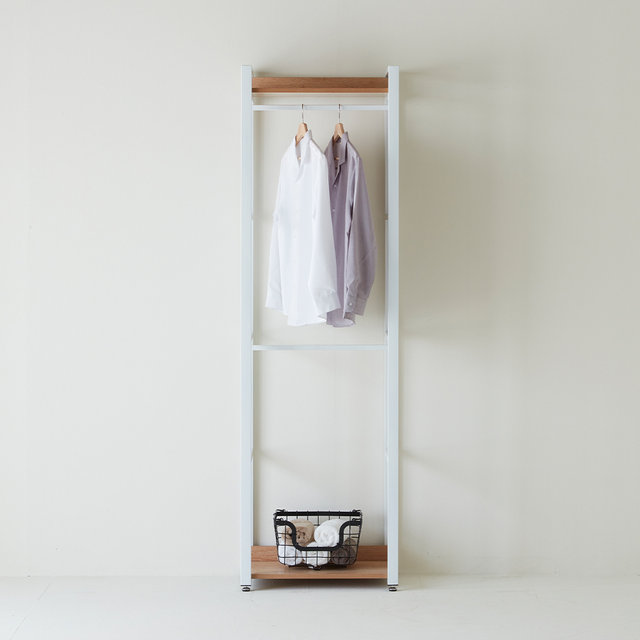 로엘 드레스장 2단 기본형 600