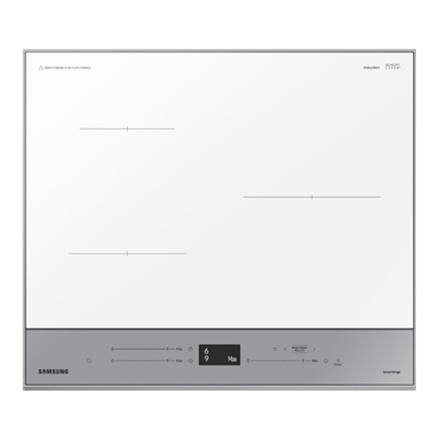 비스포크 전기레인지 NZ63CB6506XG[빌트인／글램그레이／스캔쿡]