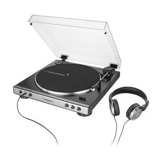 [국내정품]AT-LP60XHP 입문형 자동 벨트 드라이브 턴테이블+헤드폰