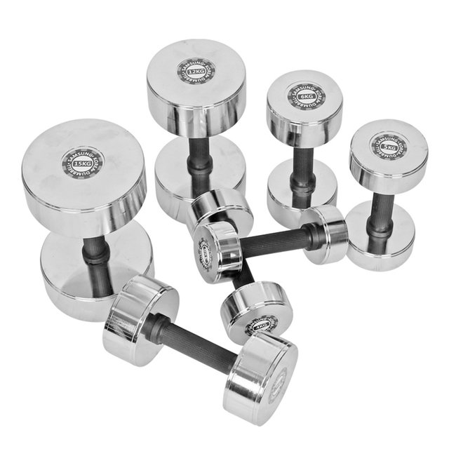 아리프 국산 크롬아령 4kg 덤벨 흠짐방지 헬스 홈트