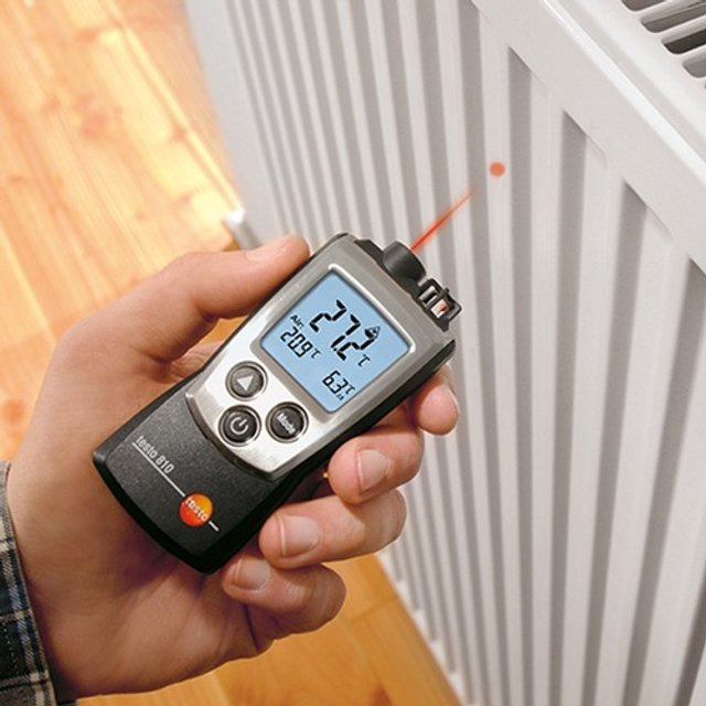 Testo 포켓형 적외선 온도계 testo810 온도 측정기