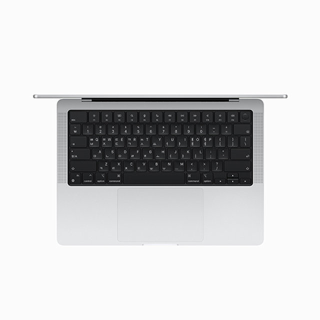 맥북프로 14 M3, 8코어 CPU, 10코어 GPU, 8GB RAM, 1TB SSD - 실버 [MR7K3KH/A]