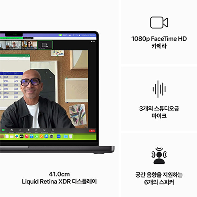 [장기할부] *맥북프로 M3 Max칩 16형 41.0cm, 16코어 CPU, 40코어 GPU, 48GB RAM, 1TB SSD - 스페이스 블랙 [MUW63KH/A]