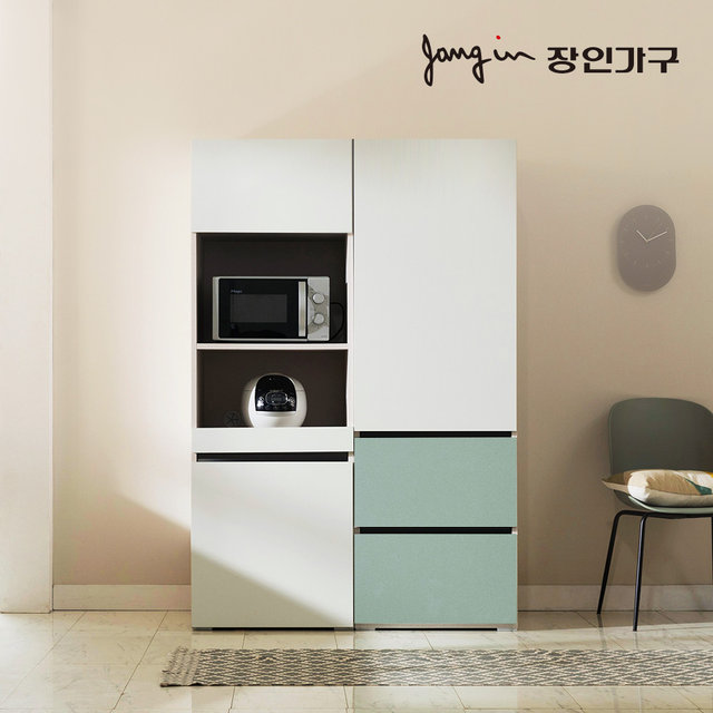스페이스 광폭 1200 광파오븐 렌지대 주방수납장