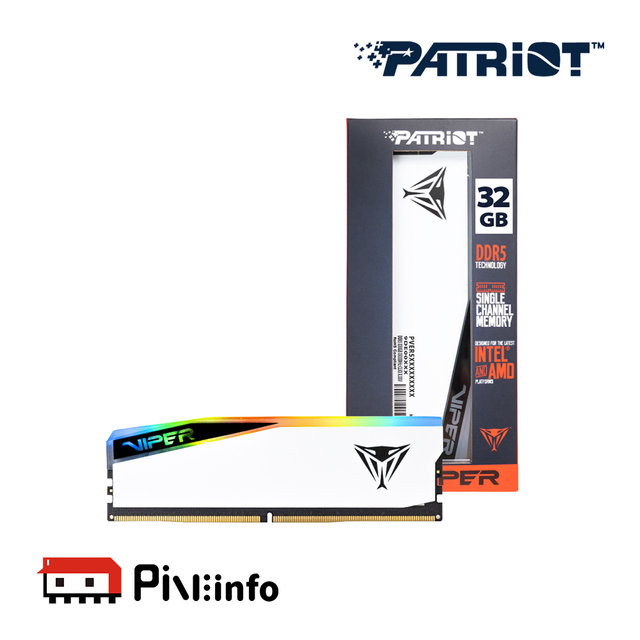 PATRIOT DDR5-6000 CL30 VIPER Elite 5 RGB 파인인포 (32GB)