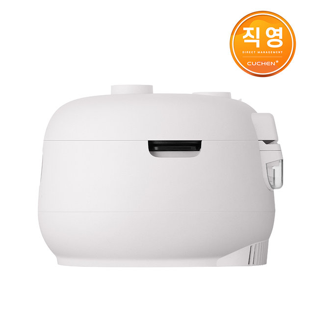 [고효율가전] 쿠첸 Brain 블라썸 화이트 풀스텐 듀얼프레셔 10인용 IH전기압력밥솥 CRH-TWS1010BW