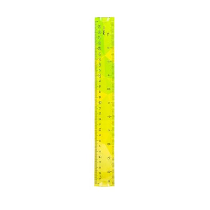 오피스넥스 DELI EH651 트위스터블 자 30cm 랜덤
